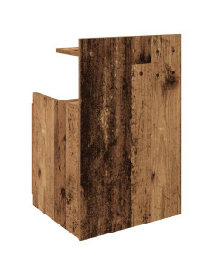 Comodini 2 pz con 2 cassetti in legno vecchio 40x36,5x62 cm 2