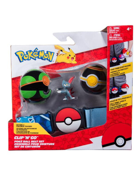 PKMN CLIPNGO POKÉ SETCINTURA ASST3