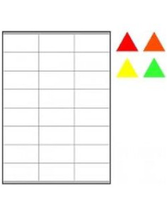 ETIC FLUOR. GIALLO DIAM.70X36 SING.