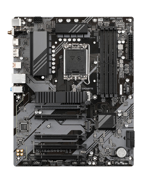 GIGABYTE B760 DS3H AX Scheda Madre - Supporta processori Intel Core 14ª generazione, VRM digitale a 8+2+1 fasi, fino a 7600MHz 