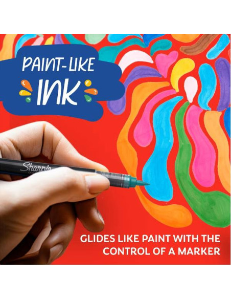 CF6 CREATIVE MARKER-P.BRUSH-NERO