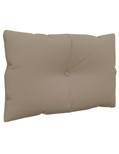 Cuscini per Pallet 3 pz Tortora in Tessuto