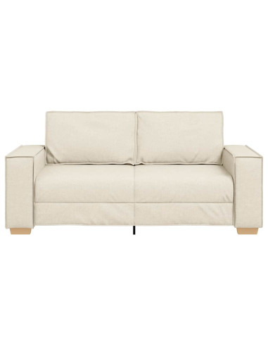 Divano a 2 posti in lino 140 cm