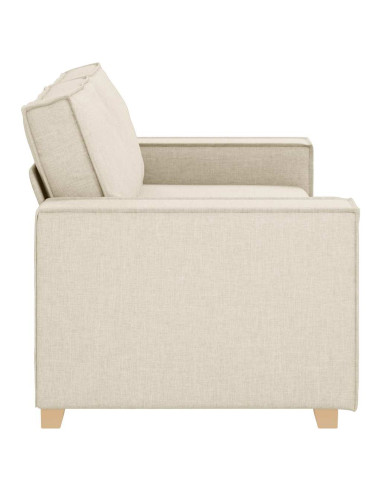 Divano a 2 posti in lino 140 cm