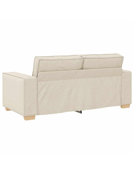 Divano a 2 posti in lino 140 cm