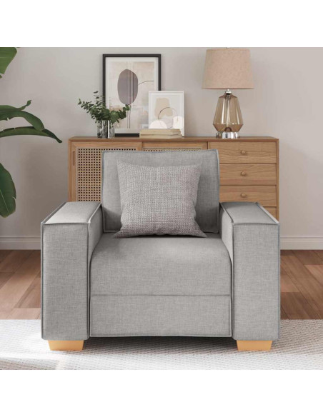 Poltrona Divano Grigio Nuvola 60 cm Tessuto