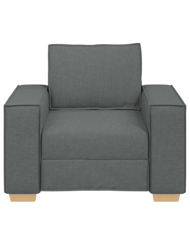 Poltrona Divano Grigio Scuro 60 cm Tessuto