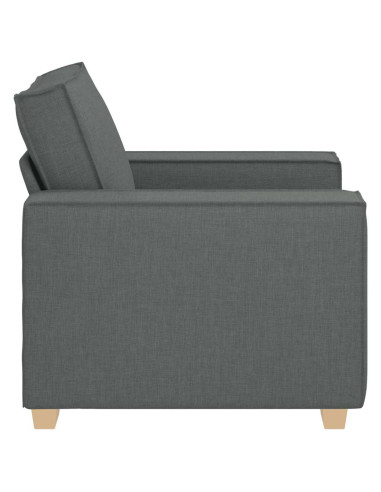 Poltrona Divano Grigio Scuro 60 cm Tessuto