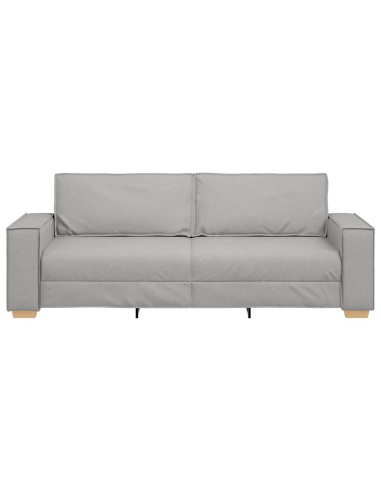 Divano a 3 posti Grigio Nuvola 180 cm in Tessuto