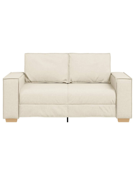 Divano a 2 posti in lino 120 cm