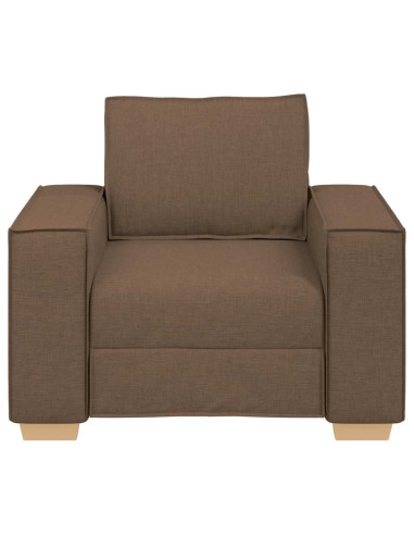 Poltrona Divano Marrone 60 cm Tessuto