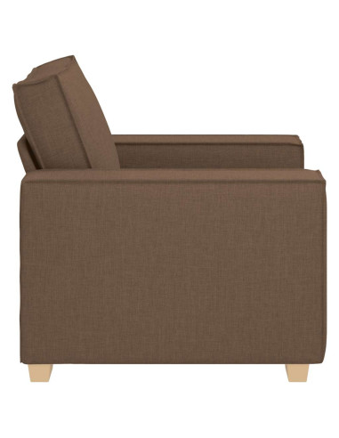 Poltrona Divano Marrone 60 cm Tessuto