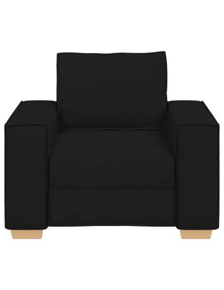Poltrona Divano Nero 60 cm Tessuto