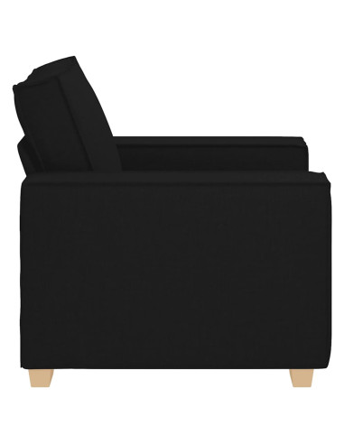 Poltrona Divano Nero 60 cm Tessuto