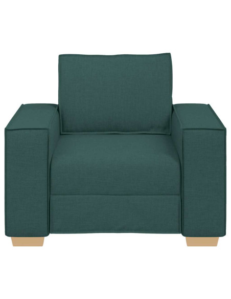 Poltrona Divano Verde Scuro 60 cm Tessuto