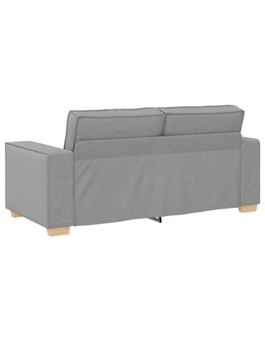 Divano a 2 posti Grigio nuvola 140 cm in tessuto