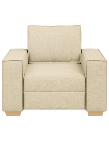 Poltrona Divano Crema 60 cm Tessuto