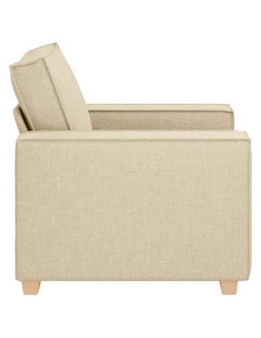 Poltrona Divano Crema 60 cm Tessuto