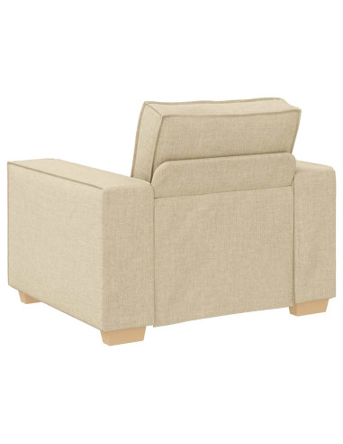 Poltrona Divano Crema 60 cm Tessuto