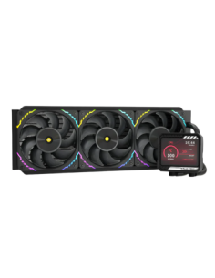 VALKYRIE RAFF. CPU LIQUIDO V360 NERA LCD IPS 3.5'' 60Hz ARGB VK-AIOV360B