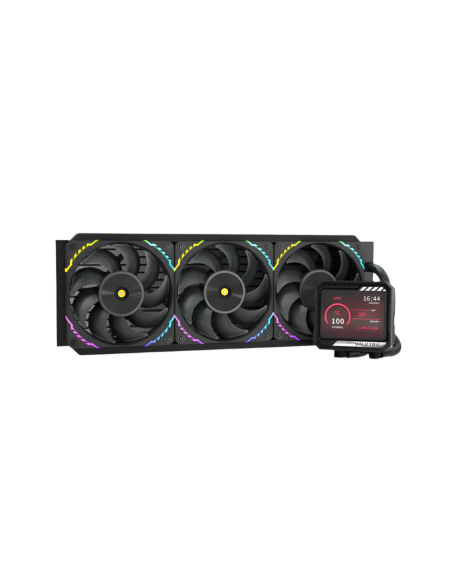 VALKYRIE RAFF. CPU LIQUIDO V360 NERA LCD IPS 3.5'' 60Hz ARGB VK-AIOV360B