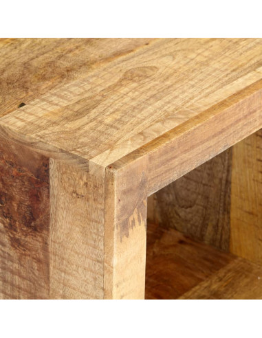 Mobile Porta TV 120x30x40 cm in Legno Massello di Mango