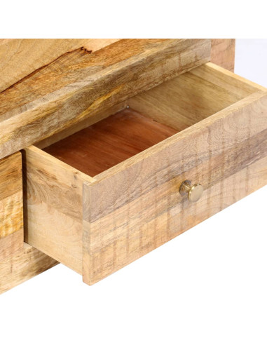 Mobile Porta TV 120x30x40 cm in Legno Massello di Mango