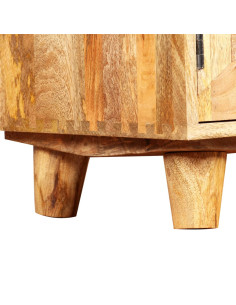 Mobile Porta TV in Legno Massello di Mango 118x35x40 cm