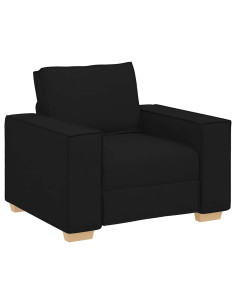 Poltrona Divano Nero 60 cm Tessuto