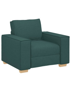 Poltrona Divano Verde Scuro 60 cm Tessuto