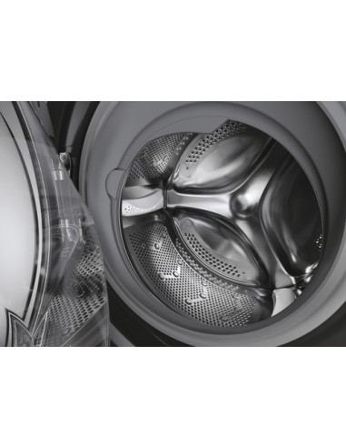 Candy Ultra Hygiene HES12104TWMBB6-S lavatrice Caricamento frontale 10 kg 1200 Giri/min Nero