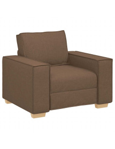 Poltrona Divano Marrone 60 cm Tessuto