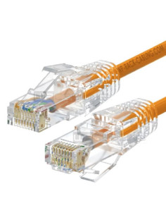 PATCH U/UTP CAT.6A LSHF ARANCIO 1M