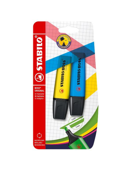CF2 STABILO BL 2 BOSS GIALLO/BLU