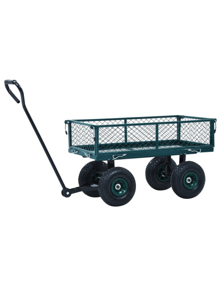 Carrello a Mano da Giardino Verde 250 kg