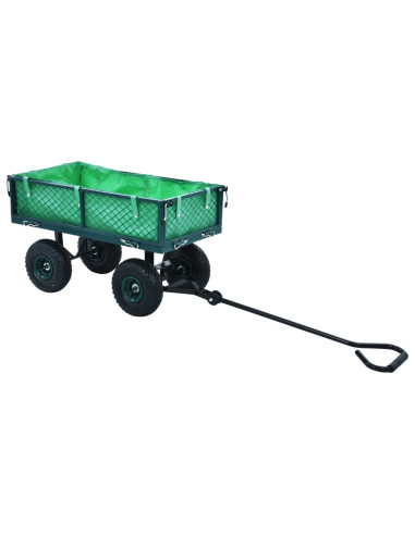 Carrello a Mano da Giardino Verde 250 kg