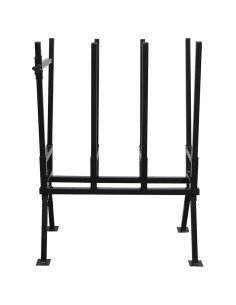 Cavalletto Verniciato a Polvere Nero per Segare Legno 2
