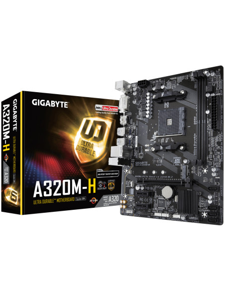 GIGABYTE GA-A320M-H scheda madre AMD A320 Socket AM4 micro ATX