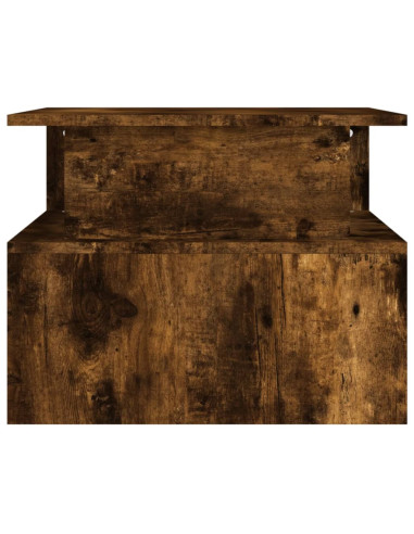 Tavolino da Salotto Rovere Fumo 90x55x42,5 cm Legno Multistrato