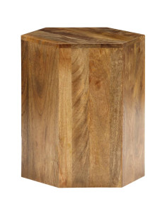 Set Tavolini da Salotto 3 pz in Legno Massello di Mango 2