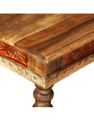 Tavolino da Salotto in Massello di Acacia e Mango 110x60x38cm