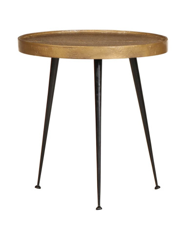 Tavolini da Salotto 3 pz Oro in Legno Multistrato