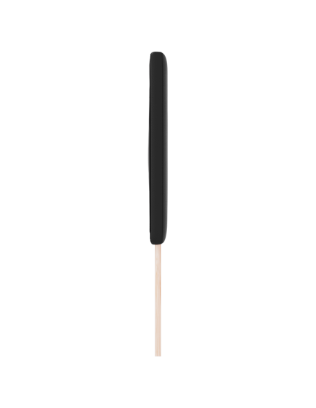 Testiera  Design Semplice Nera 180 cm in Pelle Sintetica