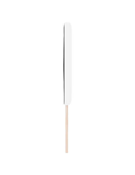 Testiera  Design Semplice Bianco Puro 140 cm in Similpelle