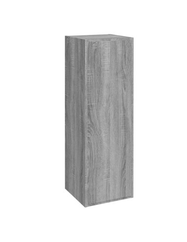 Set di Mobili Porta TV 6 pz Grigio Sonoma in Legno Multistrato