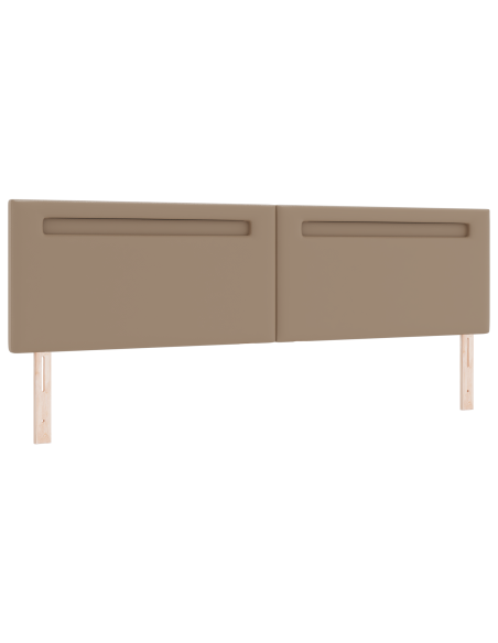 Testiera Design Semplice Cappuccino 200 cm in Ecopelle
