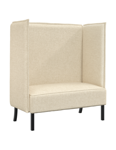 Divano alto 101cm Crema Tessuto