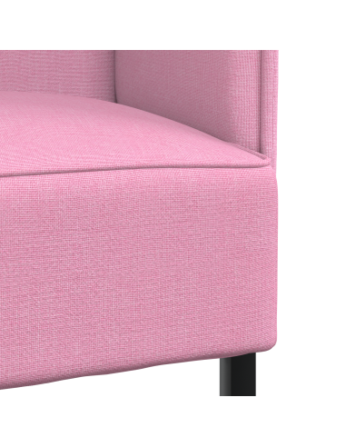 Divano alto 101cm Rosa Tessuto