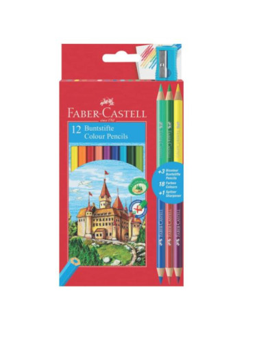 CF12 MATITE COLORE ECO +3  BICOLOR