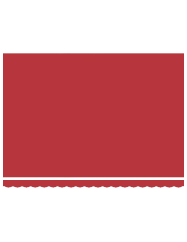 Tenda Retrattile Rosso 450 × 350 cm Tessuto